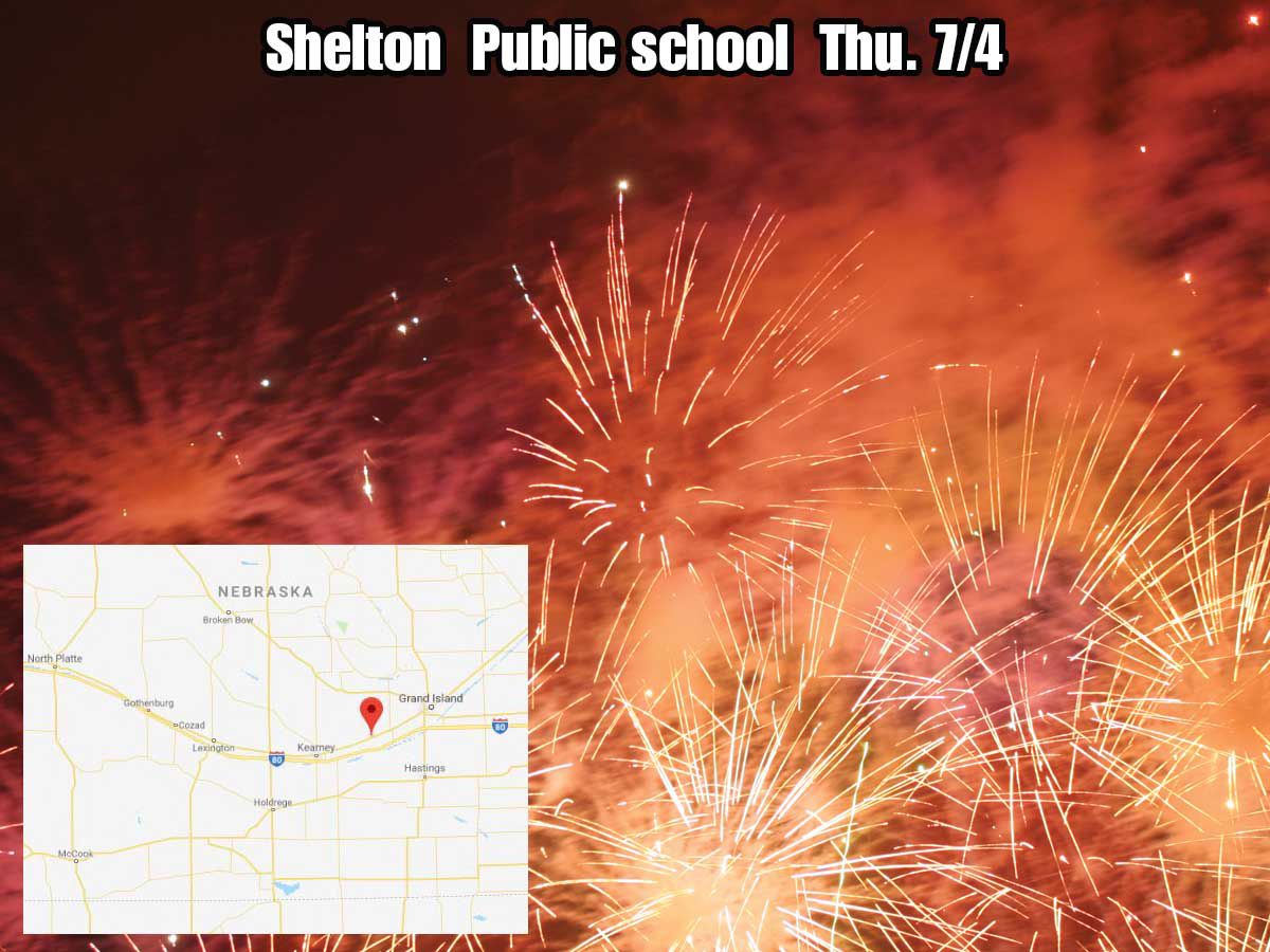Shelton fireworks July 4, 2019
